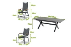 HARTMAN Xanadu / Raffaelo Sitzgruppe, Xerix/natur, Alu/Teak/Glaskeramik, 2 Dining Sessel, 6 Multipo, 160/220x100cm, FSC-Teak Armlehnen 11 HARTMAN Xanadu / Raffaelo Sitzgruppe, Xerix/natur, Alu/Teak/Glaskeramik, 2 Dining Sessel, 6 Multipo, 160/220x100cm, FSC-Teak Armlehnen -Gartenladen 23303 mass.jpg