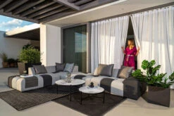 OUTFLEXX Sam Corner Loungeset,sooty/lead Chine, Alu/Sunbrella, 5-6 Personen, Exkl. Tische -Gartenladen 23398 5.jpg