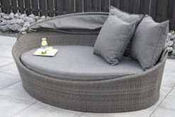 OUTFLEXX Sonneninsel, Grau, Polyrattan/Olefin, 187x146x75/131, Verstellbares Dach -Gartenladen 23404 6.jpg