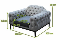 OUTFLEXX Premium Abdeckhaube Für Sessel, Schwarz, Z.B. 21870, 120 X 107 X 75 Cm, Wasserbeständig, Integriertes Zugband 11 OUTFLEXX Premium Abdeckhaube Für Sessel, Schwarz, Z.B. 21870, 120 X 107 X 75 Cm, Wasserbeständig, Integriertes Zugband -Gartenladen 23415 5.jpg