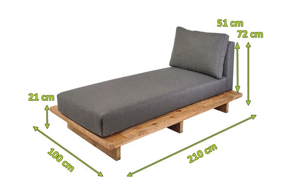 OUTFLEXX Premium Abdeckhaube Für Liegen, Schwarz, Z.B. 21682, 212 X 102 X 70 Cm, Wasserbeständig, Integriertes Zugband 7 OUTFLEXX Premium Abdeckhaube Für Liegen, Schwarz, Z.B. 21682, 212 X 102 X 70 Cm, Wasserbeständig, Integriertes Zugband – Bild 5