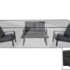 OUTFLEXX Premium Abdeckhaube Für Loungesets, Schwarz, Z.B. 21791, 265 X 140 X 82 Cm, Wasserbeständig, Integriertes Zugband 2 OUTFLEXX Premium Abdeckhaube Für Loungesets, Schwarz, Z.B. 21791, 265 X 140 X 82 Cm, Wasserbeständig, Integriertes Zugband -Gartenladen 23421.jpg