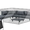 OUTFLEXX Premium Abdeckhaube Für Ecklounge, Schwarz, Z.B. 21806, Polyester, 355 X 325 X 70 Cm, Wasserbeständig 2 OUTFLEXX Premium Abdeckhaube Für Ecklounge, Schwarz, Z.B. 21806, Polyester, 355 X 325 X 70 Cm, Wasserbeständig -Gartenladen 23428 1.jpg