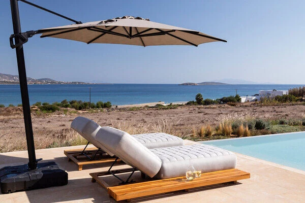 OUTFLEXX Icon Loungeliege, Lead Chine, Alu/Teak/Sunbrella, 213 X 89 X 41 Cm, Inkl. Verstellbarer Rückenlehne 6 OUTFLEXX Icon Loungeliege, Lead Chine, Alu/Teak/Sunbrella, 213 X 89 X 41 Cm, Inkl. Verstellbarer Rückenlehne – Bild 4