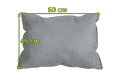 OUTFLEXX Dekokissen, Suede Grey, Sunbrella, 60 X 45 Cm, Bei 40 °C Waschbar, Z.B. Passend Zu Lounge 21845 -Gartenladen 23443 mass.jpg