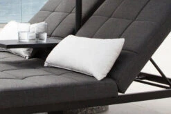 OUTFLEXX Twin Doppelliege, Sooty/marble, Alu/Sunbrella, 196 X 161 X 34 Cm, Rückenlehne Verstellbar, Inkl. Beistelltisch Und 1x Rückenkissen -Gartenladen 23469 04.jpg