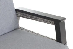 SIENA GARDEN Solea Dining Sessel, Anthrazit/blau, Alu/Gardino®-Geflecht, 71 X 84 X 98cm, Inkl. Fußhocker, Stufenlos Verstellbar -Gartenladen 23744 09.JPG