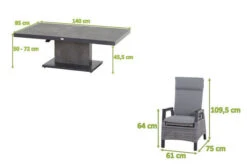 SIENA GARDEN Solea/Bellani Dining Set, Grau/blau/anthrazit, Alu/Gardino®-Geflecht/Keramik, 140 X 85 X 50-72cm, Inkl. 4 Diningsessel, Stufenlos Verstellbar 21 SIENA GARDEN Solea/Bellani Dining Set, Grau/blau/anthrazit, Alu/Gardino®-Geflecht/Keramik, 140 X 85 X 50-72cm, Inkl. 4 Diningsessel, Stufenlos Verstellbar -Gartenladen 23752 05.jpg