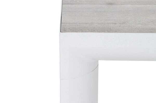 SIENA GARDEN Carlos/Corido Dining Set, Weiß/grau, Alu/Gardino®-Geflecht/Keramik, 180 X 100 Cm, Inkl. 4 Diningsessel 10 SIENA GARDEN Carlos/Corido Dining Set, Weiß/grau, Alu/Gardino®-Geflecht/Keramik, 180 X 100 Cm, Inkl. 4 Diningsessel – Bild 8