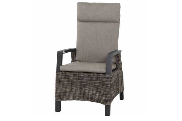 SIENA GARDEN Tirana/Corido Dining Set, Anthrazit/grau, Alu/Gardino®-Geflecht/Keramik, 205-265 X 103 X 76cm, Inkl. 8 Diningsessel 5 SIENA GARDEN Tirana/Corido Dining Set, Anthrazit/grau, Alu/Gardino®-Geflecht/Keramik, 205-265 X 103 X 76cm, Inkl. 8 Diningsessel – Bild 3