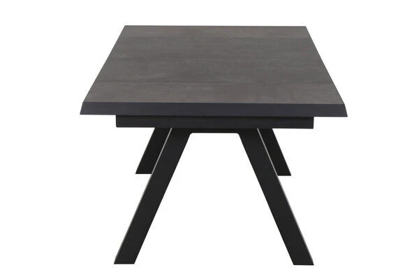 SIENA GARDEN Tirana/Corido Dining Set, Anthrazit/grau, Alu/Gardino®-Geflecht/Keramik, 205-265 X 103 X 76cm, Inkl. 8 Diningsessel 10 SIENA GARDEN Tirana/Corido Dining Set, Anthrazit/grau, Alu/Gardino®-Geflecht/Keramik, 205-265 X 103 X 76cm, Inkl. 8 Diningsessel – Bild 8