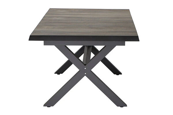 SIENA GARDEN Sincro/Solea Dining Set, Anthrazit/grau/blau, Alu/Gardino®-Geflecht/Keramik, 200-260x103cm, Inkl. 4 Diningsessel, Stufenlos Verstellbar 15 SIENA GARDEN Sincro/Solea Dining Set, Anthrazit/grau/blau, Alu/Gardino®-Geflecht/Keramik, 200-260x103cm, Inkl. 4 Diningsessel, Stufenlos Verstellbar – Bild 13