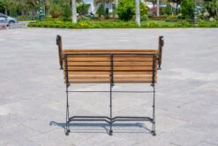 OUTFLEXX Sitzgruppe, Natur/schwarz, Stahl/FSC-Akazienholz, 120x80 Cm, 2 Klappstühle Mit Armlehnen, 2-Sitzer Bank, Pulverbeschichtet, Geölt 25 OUTFLEXX Sitzgruppe, Natur/schwarz, Stahl/FSC-Akazienholz, 120x80 Cm, 2 Klappstühle Mit Armlehnen, 2-Sitzer Bank, Pulverbeschichtet, Geölt -Gartenladen 23885 09.jpg