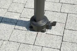 Schneider® SCHNEIDER Universal-Bodenplatte Für Sonnenschirme, Silber, Stahl Verzinkt, 16 X 16 X 40 Cm -Gartenladen 2664 04.jpg