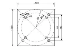 Schneider® SCHNEIDER Universal-Bodenplatte Für Sonnenschirme, Silber, Stahl Verzinkt, 16 X 16 X 40 Cm -Gartenladen 2664 07.jpg