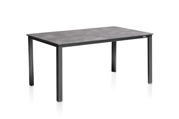 KETTLER Cubic Esstischgarnitur, Anthrazit, Alu/Kettalit/Textilene, 160x90 Cm, 4 Multipos 5 KETTLER Cubic Esstischgarnitur, Anthrazit, Alu/Kettalit/Textilene, 160x90 Cm, 4 Multipos – Bild 3