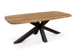 OUTFLEXX Belgium/Malaga Set, Anthrazit/flanelle, Recycled Teak/Alu/Sunbrella, 220x100cm, 8 Sessel, Rustikal Gebürstet, Verstellbare Rückenlehne -Gartenladen 28885 02.jpg