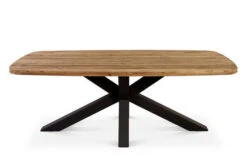 OUTFLEXX Belgium/Malaga Set, Anthrazit/flanelle, Recycled Teak/Alu/Sunbrella, 220x100cm, 8 Sessel, Rustikal Gebürstet, Verstellbare Rückenlehne -Gartenladen 28885 06.jpg