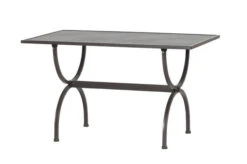 MBM Romeo Esstisch, Marone, Schmiedeeisen Verzinkt,pulverbeschichtet, 125x75x73 Cm -Gartenladen 2 10900 3.jpg