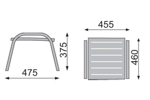 KETTLER Roma Hocker, Weiß, Kunststoff, 48 X 46 X 38 Cm, 01038-000 4 KETTLER Roma Hocker, Weiß, Kunststoff, 48 X 46 X 38 Cm, 01038-000 – Bild 2