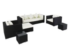 OUTFLEXX Loungemöbel-Set, Schwarz, Polyrattan, Für 6 Personen, Wasserfeste Kissenbox -Gartenladen 2 1302 BOX A.jpg