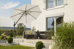 Schneider® SCHNEIDER Rhodos Eco Twist Ampelschirm, Natur, Rund, Ø 300 Cm -Gartenladen 2 16620.jpg