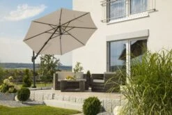 Schneider® SCHNEIDER Rhodos Eco Twist Ampelschirm, Taupe, Rund, Ø 300 Cm -Gartenladen 2 16621.jpg