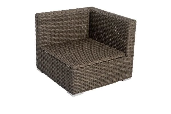OUTFLEXX Eckelement Links, Grau, Polyrattan, 82 X 82 X 70 Cm, Verstellbare Sitzfläche, Wasserfeste Kissenbox 5 OUTFLEXX Eckelement Links, Grau, Polyrattan, 82 X 82 X 70 Cm, Verstellbare Sitzfläche, Wasserfeste Kissenbox – Bild 3