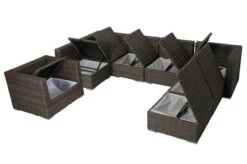 OUTFLEXX Loungemöbel-Set, Grau, Polyrattan, 8Personen, Mit Sessel, Verstellbare Sitzflächen, Wasserfeste Kissenbox -Gartenladen 2 18365 BOX.jpg