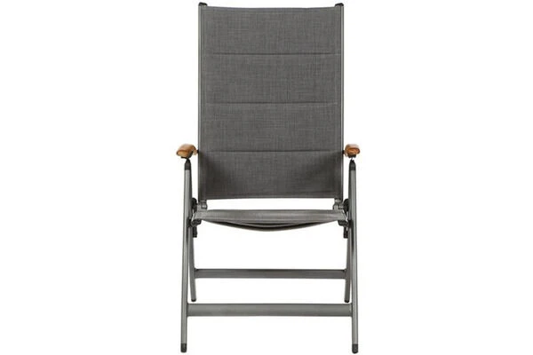 SIENA GARDEN Savin XL Klappsessel, Graphit/grau, Aluminium/Texfabric 4 SIENA GARDEN Savin XL Klappsessel, Graphit/grau, Aluminium/Texfabric – Bild 2