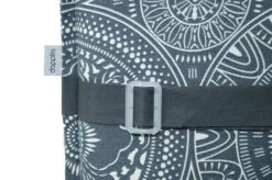 DOPPLER Lyra Stuhlauflage Hochlehner, Grau Gemustert, Polyester, 120 X 48 X 7 Cm, Mit Kopfkissen Und Reißverschluss -Gartenladen 2 19683.jpg