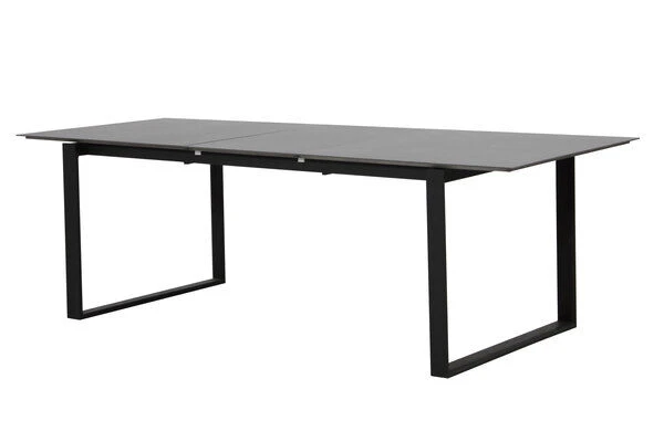 OUTFLEXX Alexander Ausziehtisch, Mattgrau, Alu, 206/266x100x74 Cm, Ausziehbare Tischplatte 3 OUTFLEXX Alexander Ausziehtisch, Mattgrau, Alu, 206/266x100x74 Cm, Ausziehbare Tischplatte