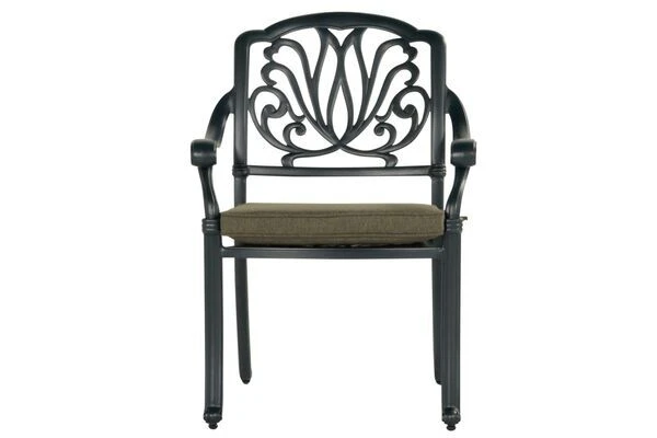 HARTMAN Amalfi Diningsessel, Dunkelgrün, Alu-Guss, Inkl. Polster 4 HARTMAN Amalfi Diningsessel, Dunkelgrün, Alu-Guss, Inkl. Polster – Bild 2