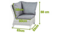 SIENA GARDEN Corido Eckelement, Ice Grey, Alu / Gardino®-Geflecht, 83x83x88 Cm -Gartenladen 2 20199.jpg