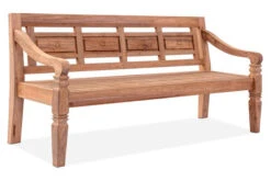 OUTFLEXX Bank, Natur, Recycled FSC®-Teak, 180x70x85cm, Aufwändig Gestaltet, Mit Armlehnen 6 OUTFLEXX Bank, Natur, Recycled FSC®-Teak, 180x70x85cm, Aufwändig Gestaltet, Mit Armlehnen -Gartenladen 2 20297.jpg