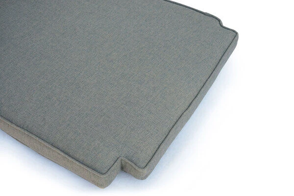 OUTFLEXX Bankauflage, Grau, Olefin, 110x50x5cm, Für Ontario Bank 18308, Waschbar 4 OUTFLEXX Bankauflage, Grau, Olefin, 110x50x5cm, Für Ontario Bank 18308, Waschbar – Bild 2