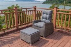 OUTFLEXX Hocker, Grau, Polyrattan, 54 X 63 X 41 Cm, Inkl. Polster -Gartenladen 2 20657.jpg