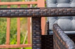 OUTFLEXX Dining Tisch, Braun Marmoriert, Polyrattan, 220 X 100 Cm, Tischplatte Spraystone, 6mm -Gartenladen 2 20663.jpg