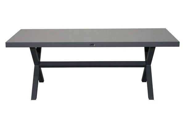 Ploß Esstisch Canberra, Anthrazit, Aluminium/Keramik Glas, 202 X 95 Cm 7 Ploß Esstisch Canberra, Anthrazit, Aluminium/Keramik Glas, 202 X 95 Cm – Bild 5