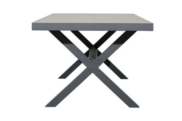 Ploß Esstisch Canberra, Anthrazit, Aluminium/Keramik Glas, 202 X 95 Cm 8 Ploß Esstisch Canberra, Anthrazit, Aluminium/Keramik Glas, 202 X 95 Cm – Bild 6