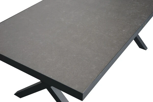 Ploß Esstisch Canberra, Anthrazit, Aluminium/Keramik Glas, 202 X 95 Cm 13 Ploß Esstisch Canberra, Anthrazit, Aluminium/Keramik Glas, 202 X 95 Cm – Bild 11