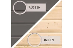 KARIBU Gartenhaus Askola 6, Terragrau, Fichtenholz 19mm, 591,5 X 306 X 216 Cm, Flachdach, Seitlicher Anbau 2,8m -Gartenladen 30539 4 04.jpg