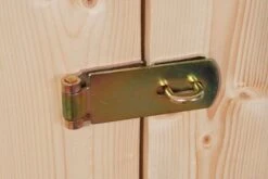 KARIBU Gartenhaus Kerko 4, Terragrau, Fichtenholz 19mm, 609 X 217 X 211 Cm, Flachdach, Anbau 2,8m Mit Rückwand -Gartenladen 30547 4 03.jpg