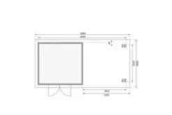 KARIBU Gartenhaus Northeim 3, Naturbelassen, Fichtenholz 40mm, 664 X 309 X 229 Cm, Pultdach, Anbau 3m Mit Rückwand 17 KARIBU Gartenhaus Northeim 3, Naturbelassen, Fichtenholz 40mm, 664 X 309 X 229 Cm, Pultdach, Anbau 3m Mit Rückwand -Gartenladen 30561 1 06.jpg
