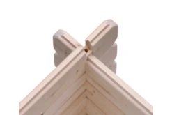 KARIBU Gartenhaus Bastrup4 , Naturbelassen, Fichtenholz 28mm, 554,5 X 297 X 222 Cm, Pultdach, Anbau 3m Mit Rückwand -Gartenladen 30566 5 09.jpg