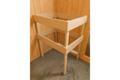 KARIBU Sodin Sauna , Naturbelassen, Fichte, 196x170x198 Cm, Fronteinstieg, BronzierteTür, Ofen 4,5 KW Integr. Str. 15 KARIBU Sodin Sauna , Naturbelassen, Fichte, 196x170x198 Cm, Fronteinstieg, BronzierteTür, Ofen 4,5 KW Integr. Str. -Gartenladen 30677 1 03.jpg