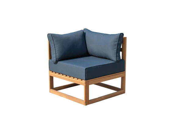 OUTFLEXX Ecklounge, Dunkelgrau, FSC-Akazienholz/Textil, Für 5 Personen, Inkl. Tisch Und Polster 19 OUTFLEXX Ecklounge, Dunkelgrau, FSC-Akazienholz/Textil, Für 5 Personen, Inkl. Tisch Und Polster – Bild 17