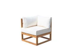 OUTFLEXX Ecklounge, Hellgrau, FSC-Akazienholz/Textil, Für 5 Personen, Inkl. Tisch Und Polster -Gartenladen 30791 17.JPG