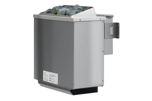 KARIBU Carin Sauna, Naturbelassen, Fichte, 210 X 165 X 202 Cm, Eckeinstieg,mit Bronzierter Tür Und Kranz SETmit Ofen 4,5 KW Bio Ext. Strg. 6 KARIBU Carin Sauna, Naturbelassen, Fichte, 210 X 165 X 202 Cm, Eckeinstieg,mit Bronzierter Tür Und Kranz SETmit Ofen 4,5 KW Bio Ext. Strg. – Bild 4