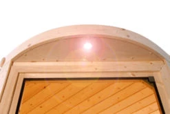 KARIBU Asmada Sauna, Naturbelassen, Fichte, 151 X 151 X 198 Cm, Eckeinstieg, SET Mit Ofen 4,5 KW Integr. Str. -Gartenladen 30934 1 08.jpg